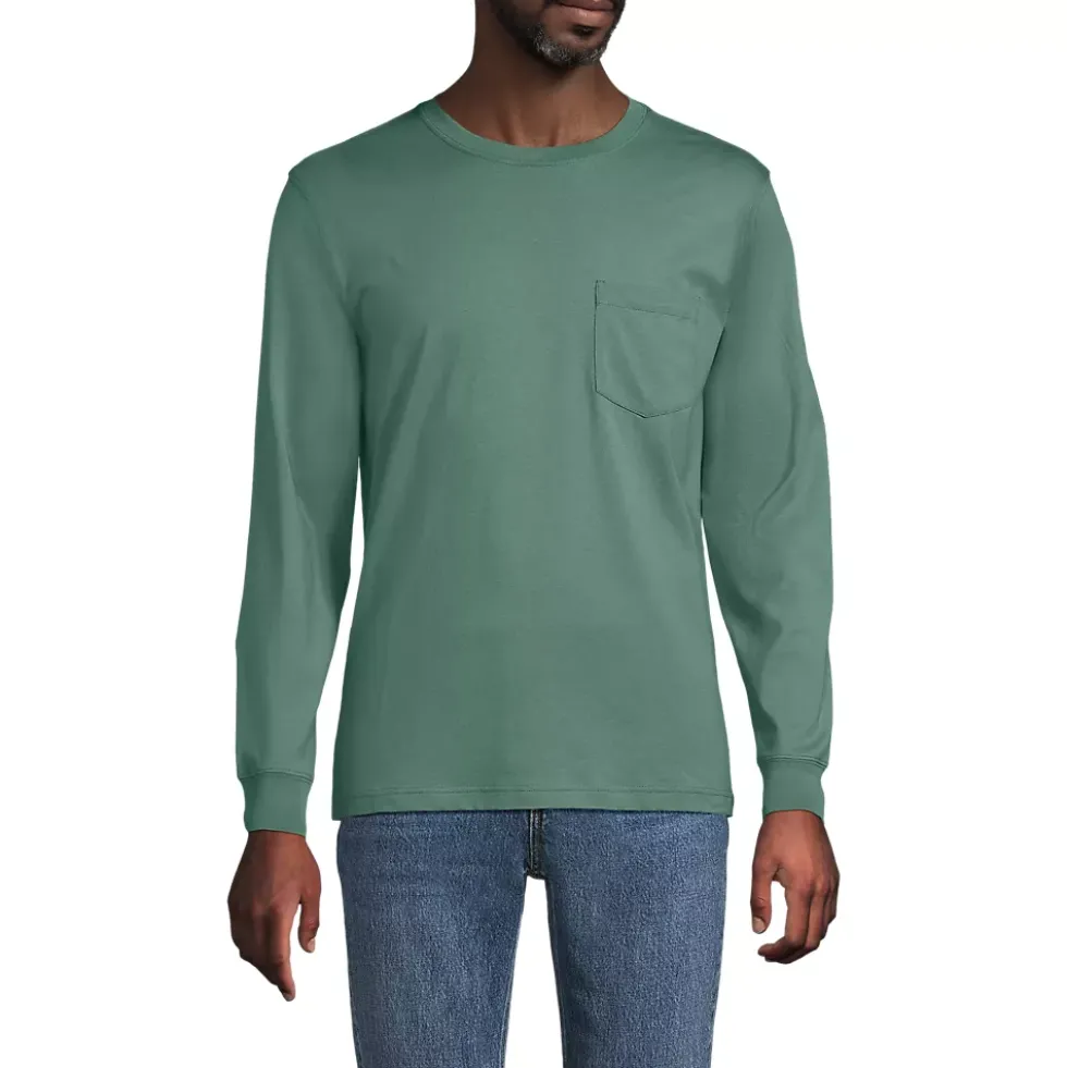 Men's Super-T Long Sleeve T-Shirt with Pocket