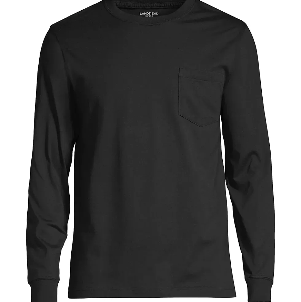 Men's Super-T Long Sleeve T-Shirt with Pocket