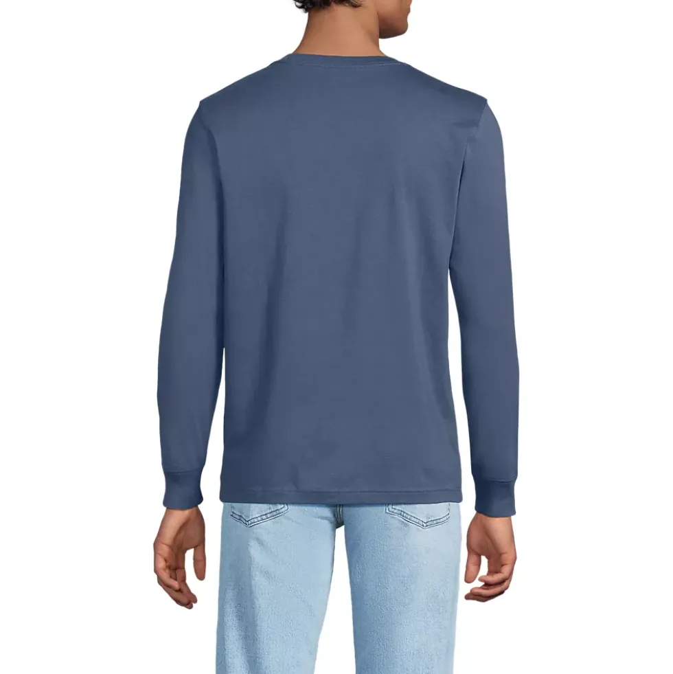Men's Super-T Long Sleeve T-Shirt with Pocket