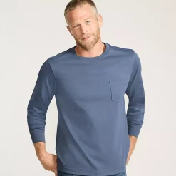Men's Super-T Long Sleeve T-Shirt with Pocket