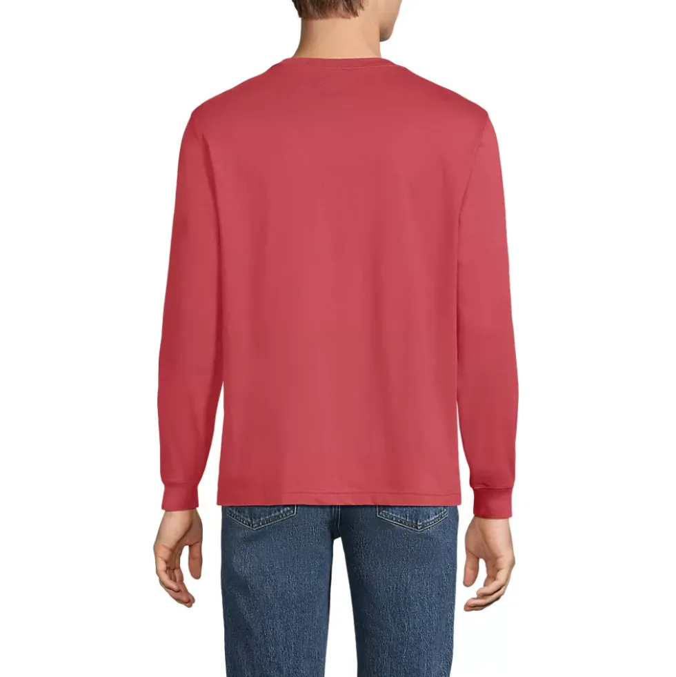 Men's Super-T Long Sleeve T-Shirt with Pocket