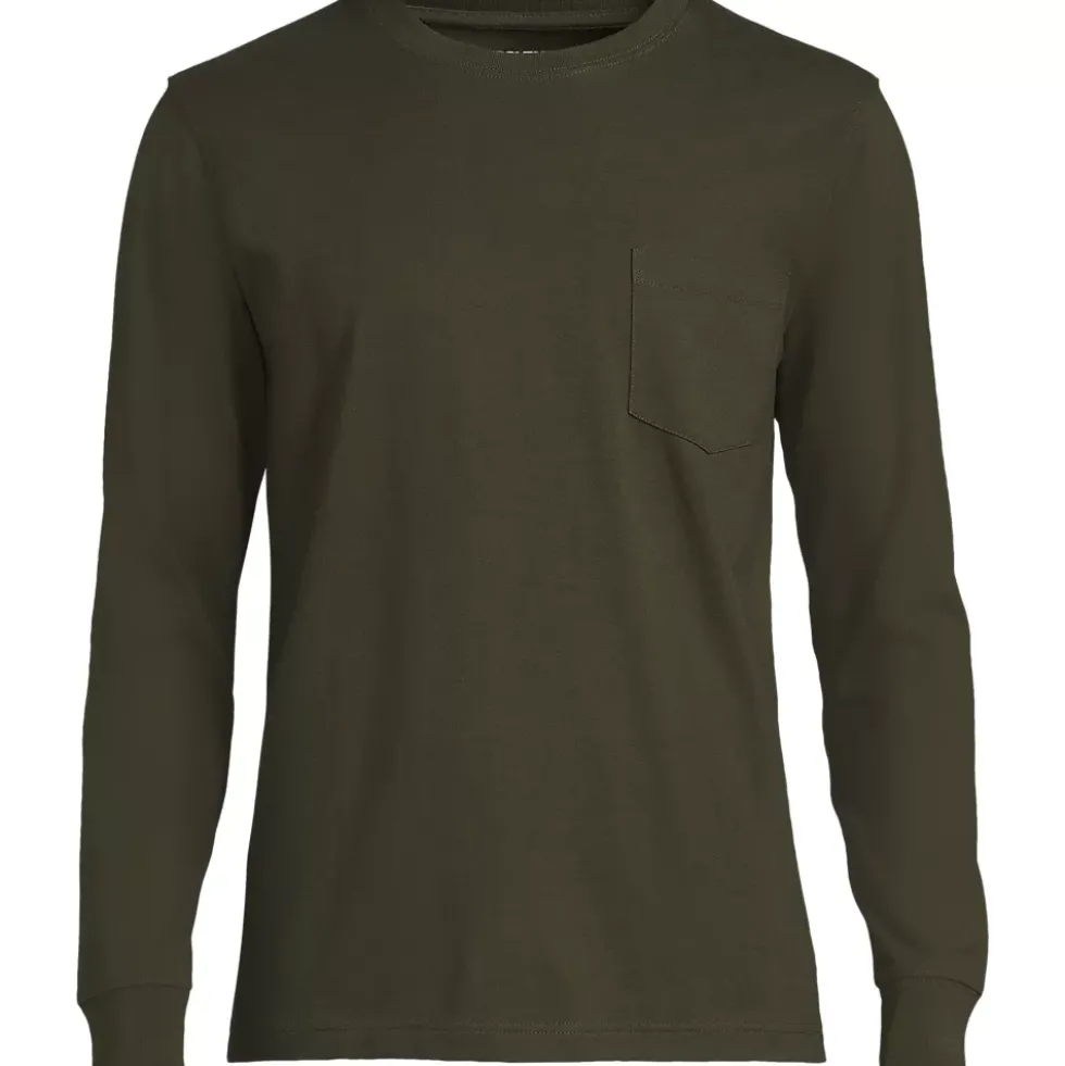 Men's Super-T Long Sleeve T-Shirt with Pocket