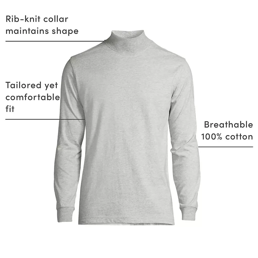 Men's Super-T Mock Turtleneck