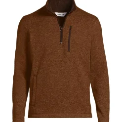 Men's Sweater Fleece Quarter Zip Pullover