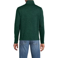 Men's Sweater Fleece Zip Front Jacket