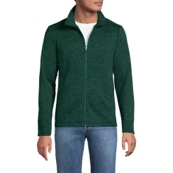 Men's Sweater Fleece Zip Front Jacket