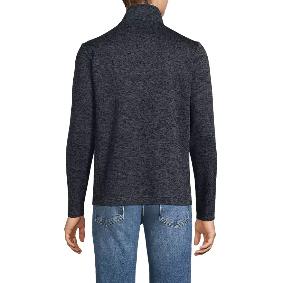 Men's Sweater Fleece Zip Front Jacket