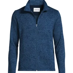 Men's Sweater Fleece Zip Front Jacket