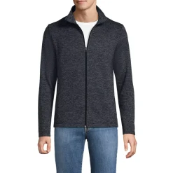 Men's Sweater Fleece Zip Front Jacket