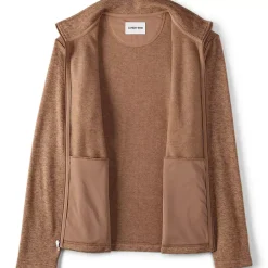 Men's Sweater Fleece Zip Front Jacket