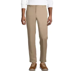 Men's Tailored Fit Blend Plain Front Pants