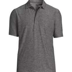 Men's Tall Short Sleeve Flex Performance Pieced Yoke Polo
