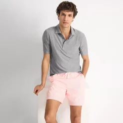 Men's Tall Short Sleeve Flex Performance Pieced Yoke Polo