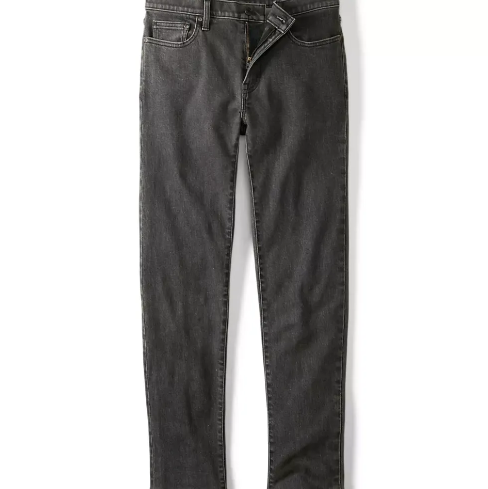Men's Tall Slim Fit Stretch Jeans Washed Black