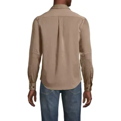 Men's Tall Sun Washed Overshirt