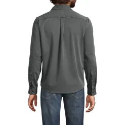 Men's Tall Sun Washed Overshirt