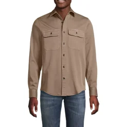 Men's Tall Sun Washed Overshirt