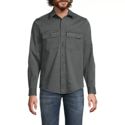 Men's Tall Sun Washed Overshirt