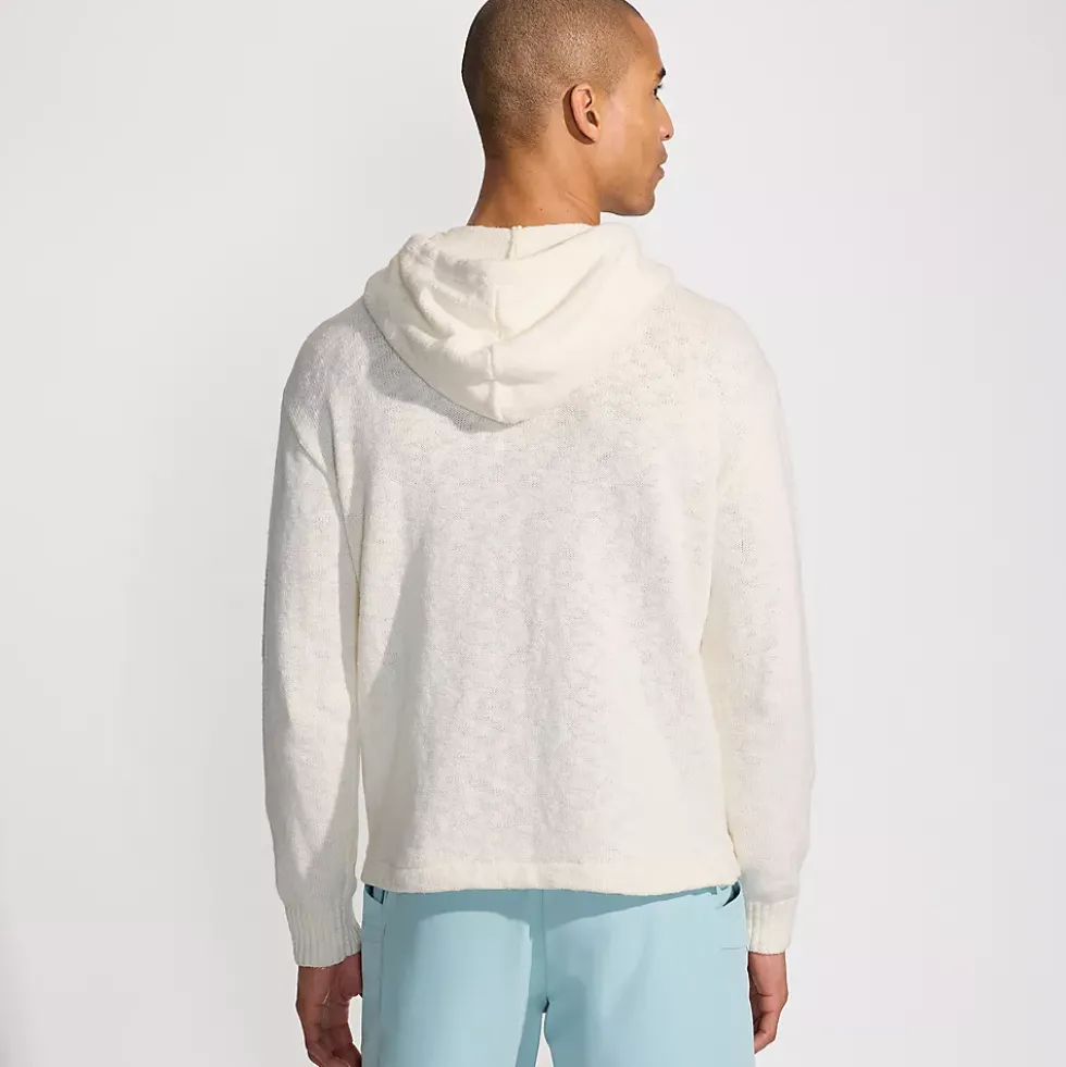 Men's Textural Slub Hoodie Sweater