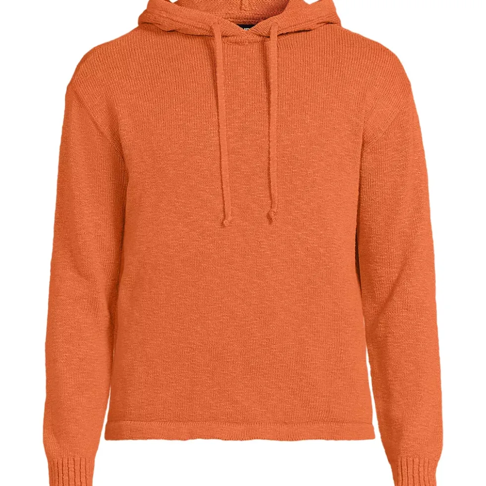 Men's Textural Slub Hoodie Sweater