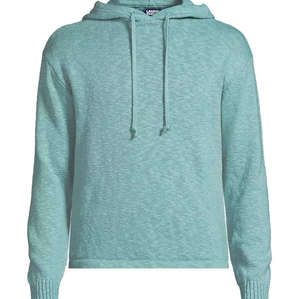 Men's Textural Slub Hoodie Sweater