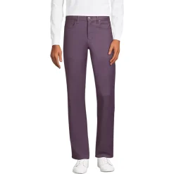 Men's Traditional Fit Comfort Waist Knit 5-Pocket Pants