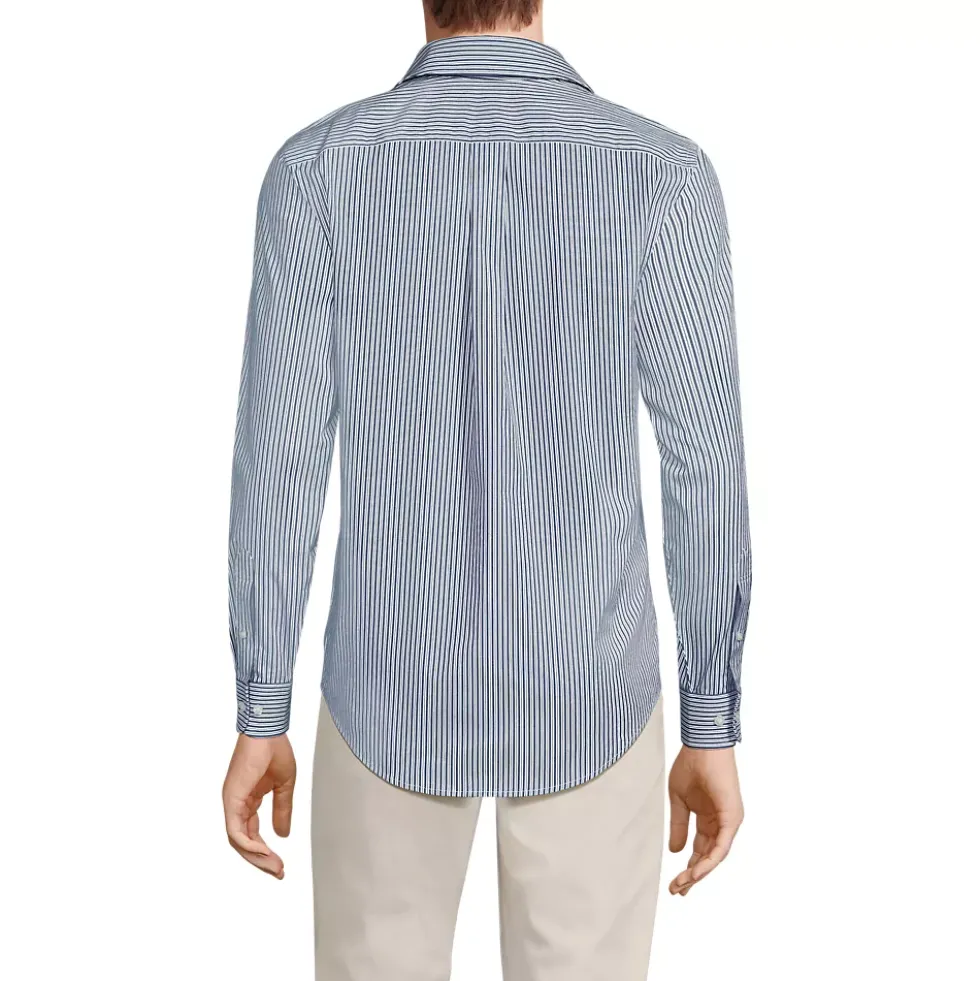 Men's Traditional Fit Long Sleeve Travel Kit Shirt