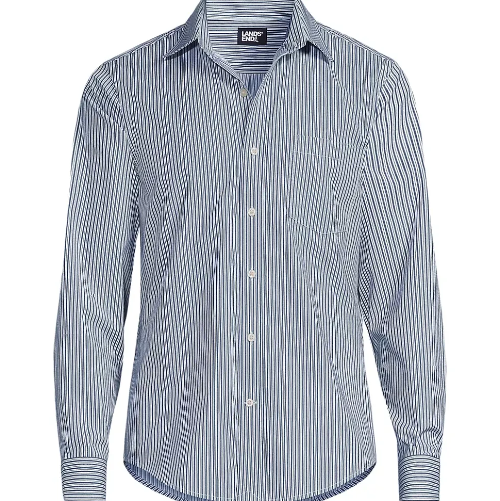 Men's Traditional Fit Long Sleeve Travel Kit Shirt