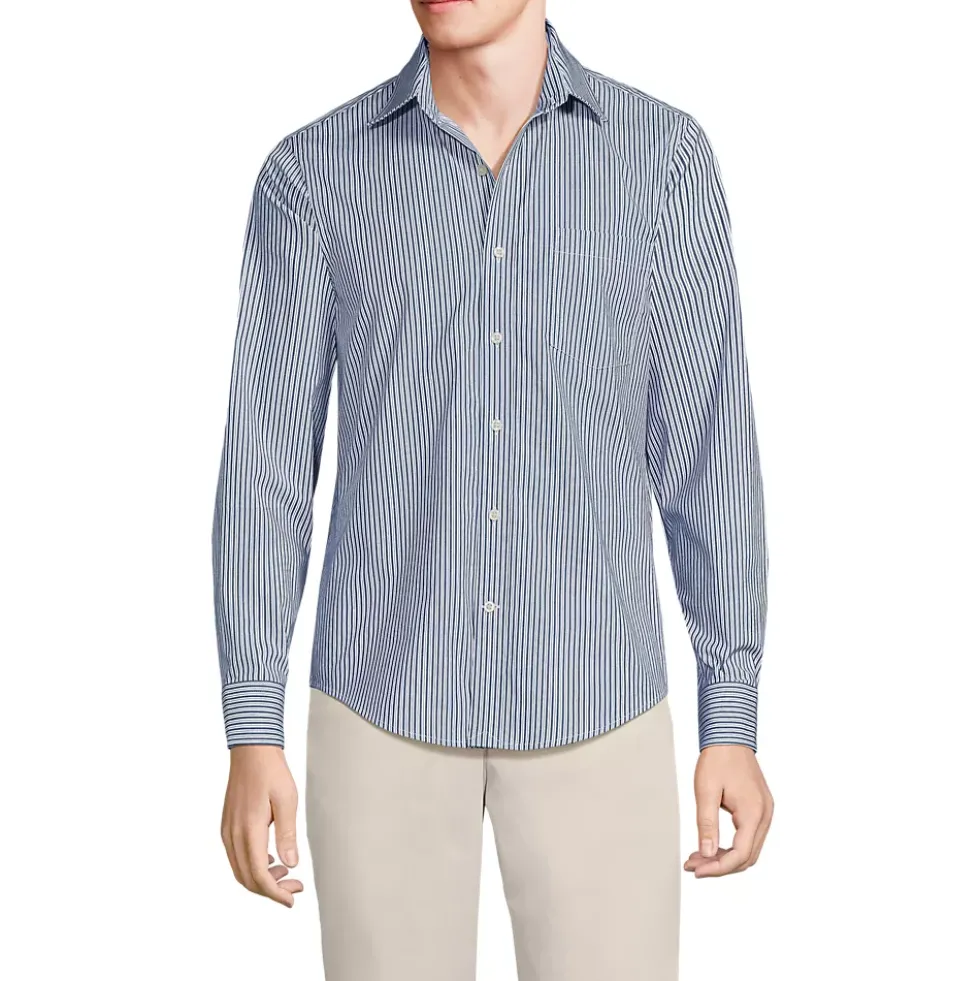 Men's Traditional Fit Long Sleeve Travel Kit Shirt