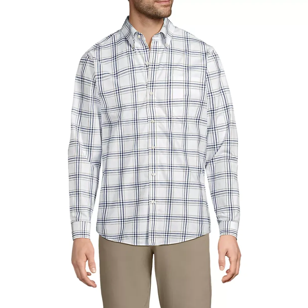 Men's Traditional Fit No Iron Twill Shirt