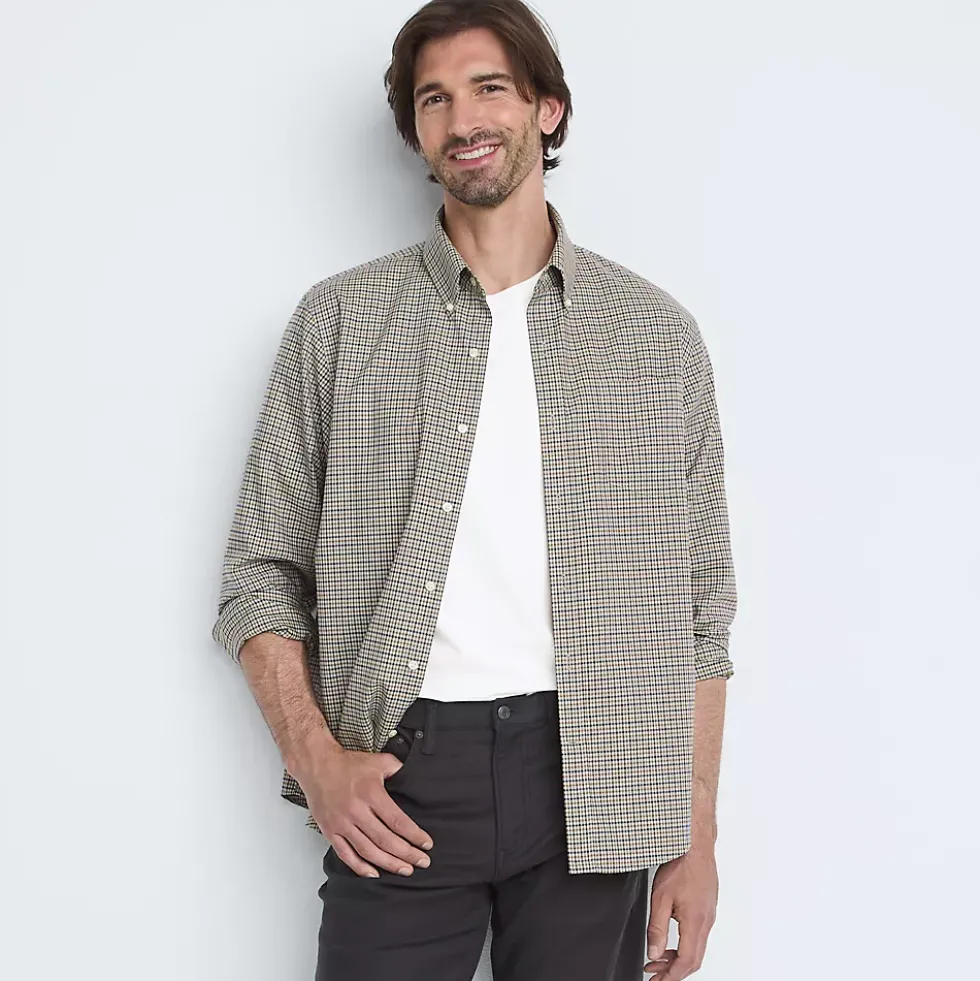 Men's Traditional Fit No Iron Twill Shirt