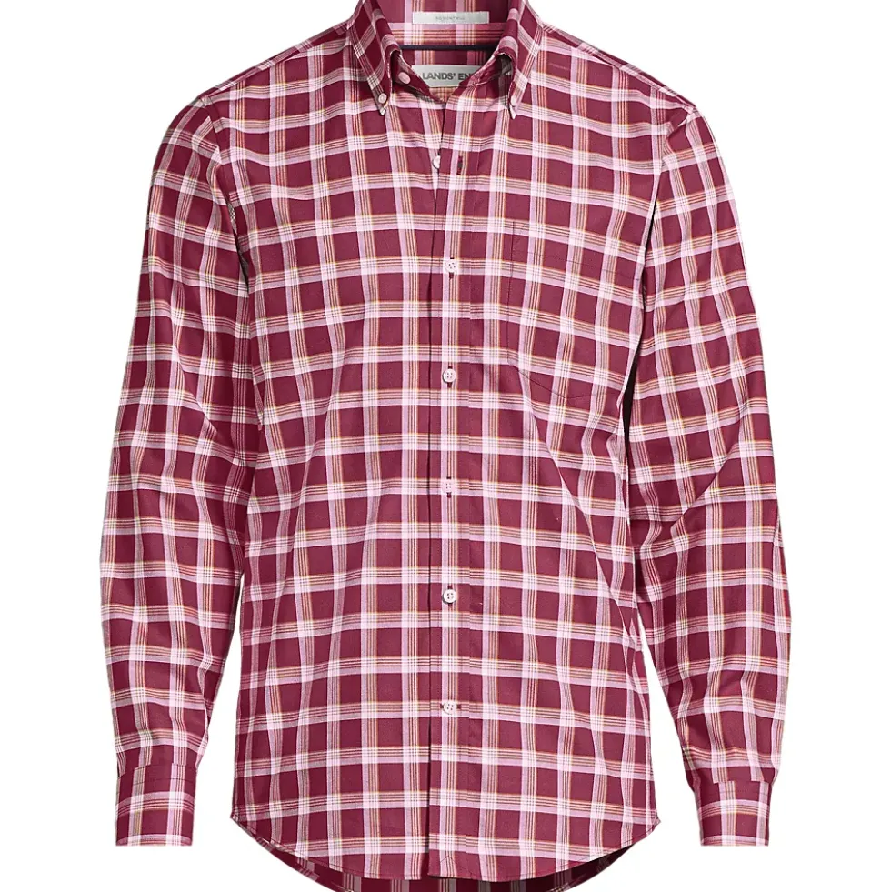 Men's Traditional Fit No Iron Twill Shirt