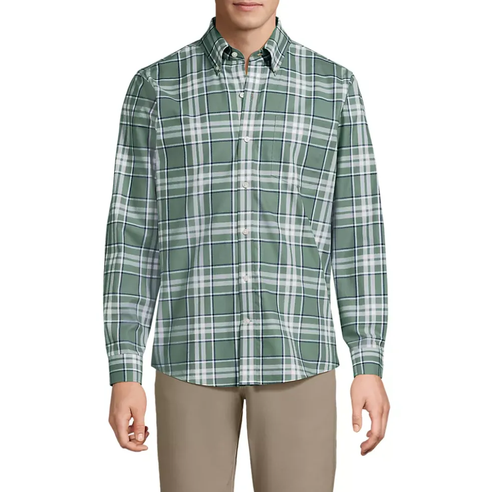 Men's Traditional Fit No Iron Twill Shirt