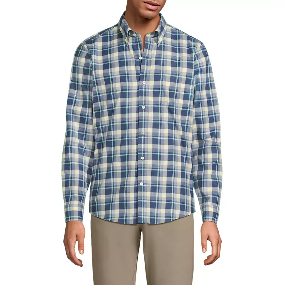Men's Traditional Fit No Iron Twill Shirt