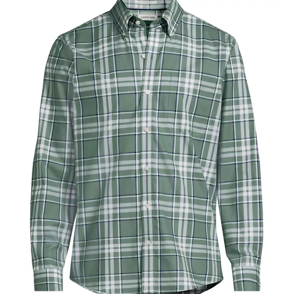 Men's Traditional Fit No Iron Twill Shirt