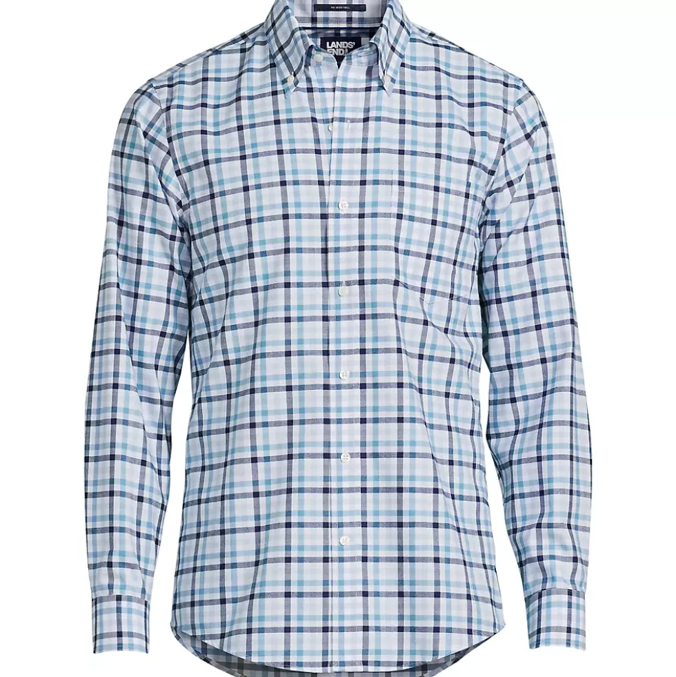 Men's Traditional Fit No Iron Twill Shirt