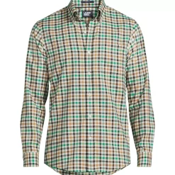 Men's Traditional Fit No Iron Twill Shirt