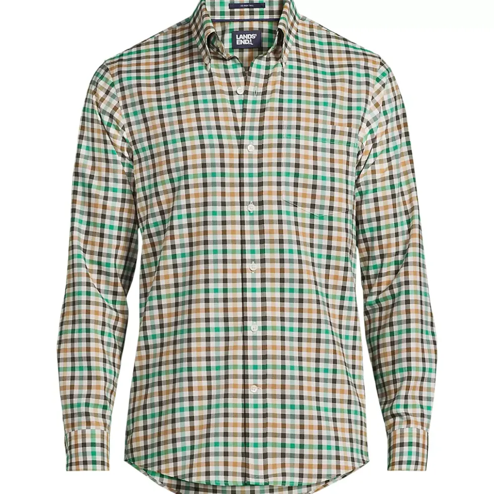 Men's Traditional Fit No Iron Twill Shirt