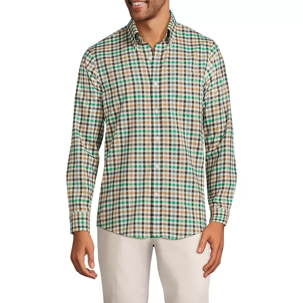 Men's Traditional Fit No Iron Twill Shirt