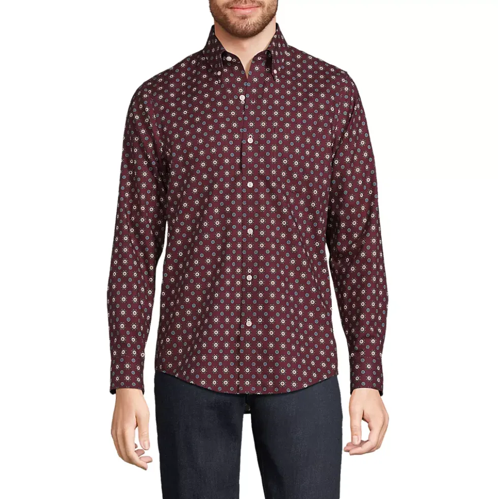 Men's Traditional Fit No Iron Twill Shirt