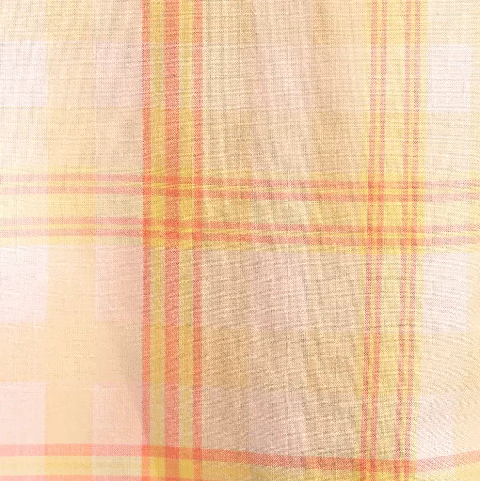 Men's Traditional Fit Short Sleeve Madras Shirt