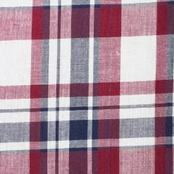 Men's Traditional Fit Short Sleeve Madras Shirt