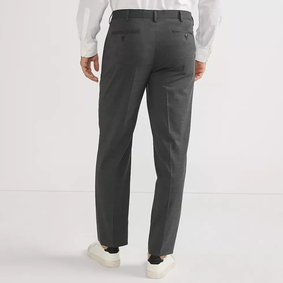 Men's Traditional Fit Year'rounder Stretch Wool Dress Pants