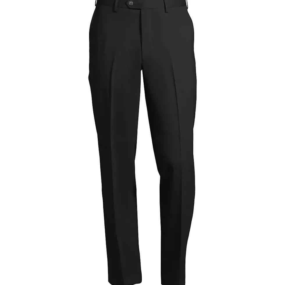 Men's Traditional Fit Year'rounder Stretch Wool Dress Pants
