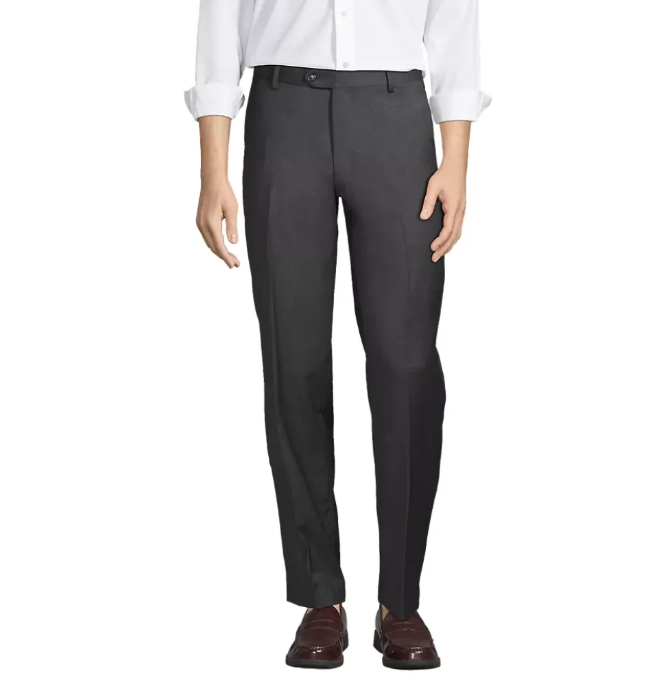 Men's Traditional Fit Year'rounder Stretch Wool Dress Pants