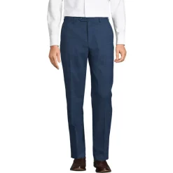 Men's Traditional Fit Year'rounder Stretch Wool Dress Pants
