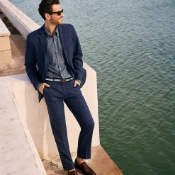 Men's Traditional Fit Year'rounder Stretch Wool Dress Pants