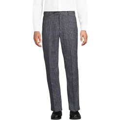 Men's Traditional Fit Year'rounder Stretch Wool Dress Pants