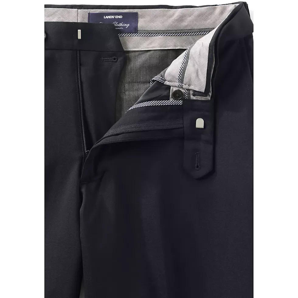 Men's Traditional Fit Year'rounder Stretch Wool Dress Pants