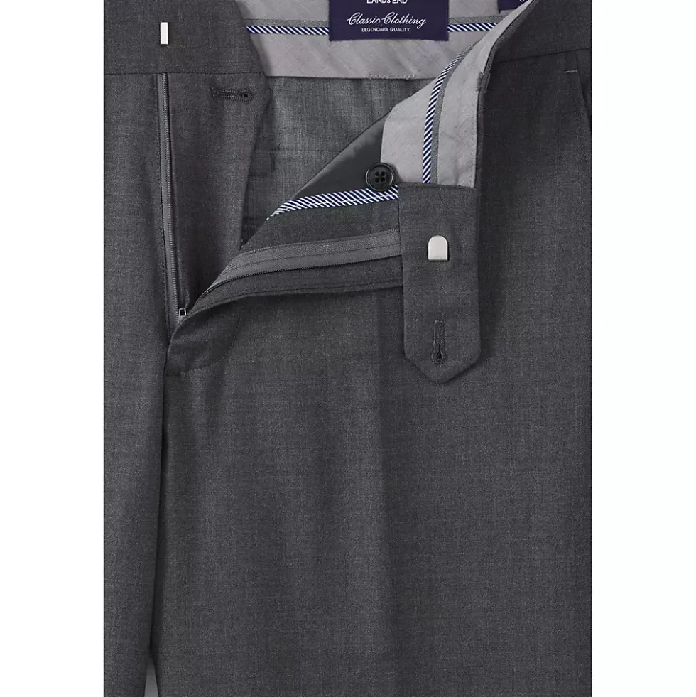 Men's Traditional Fit Year'rounder Stretch Wool Dress Pants